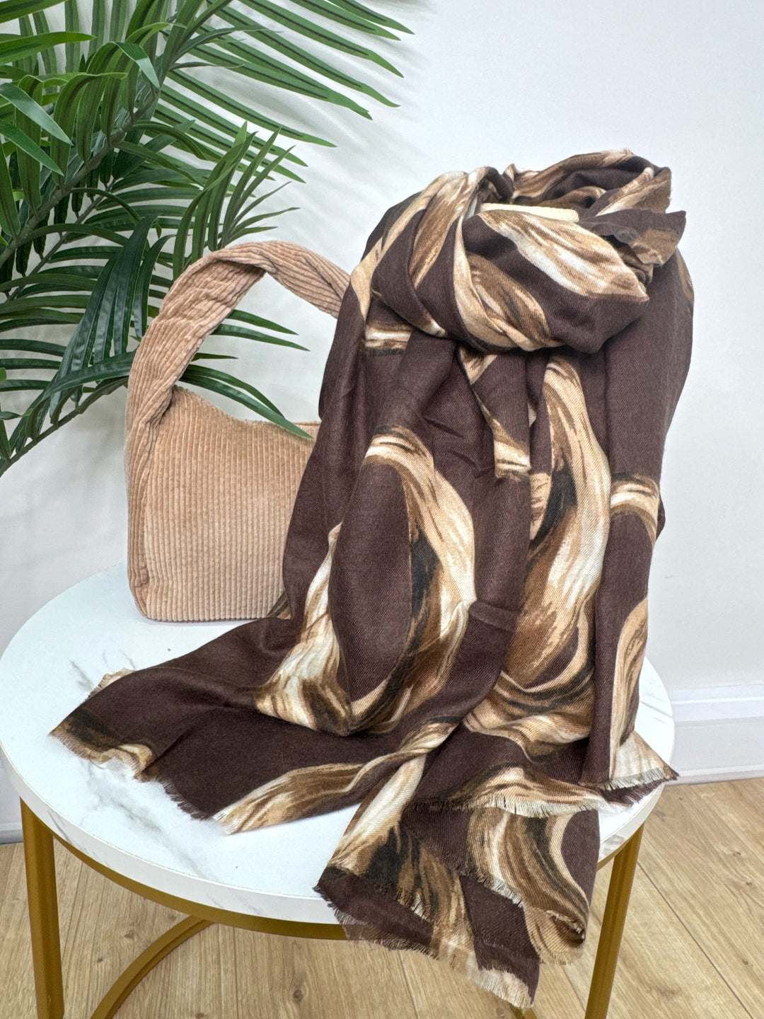 Grace Scarf - Burnt Orange