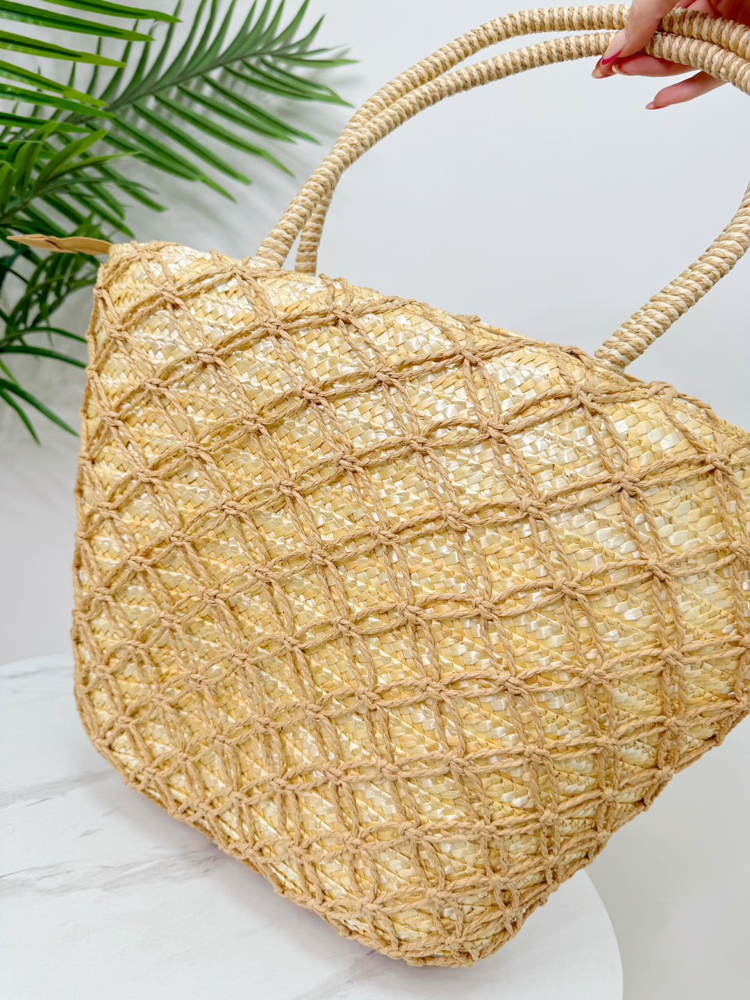 Woven Bag - Tan