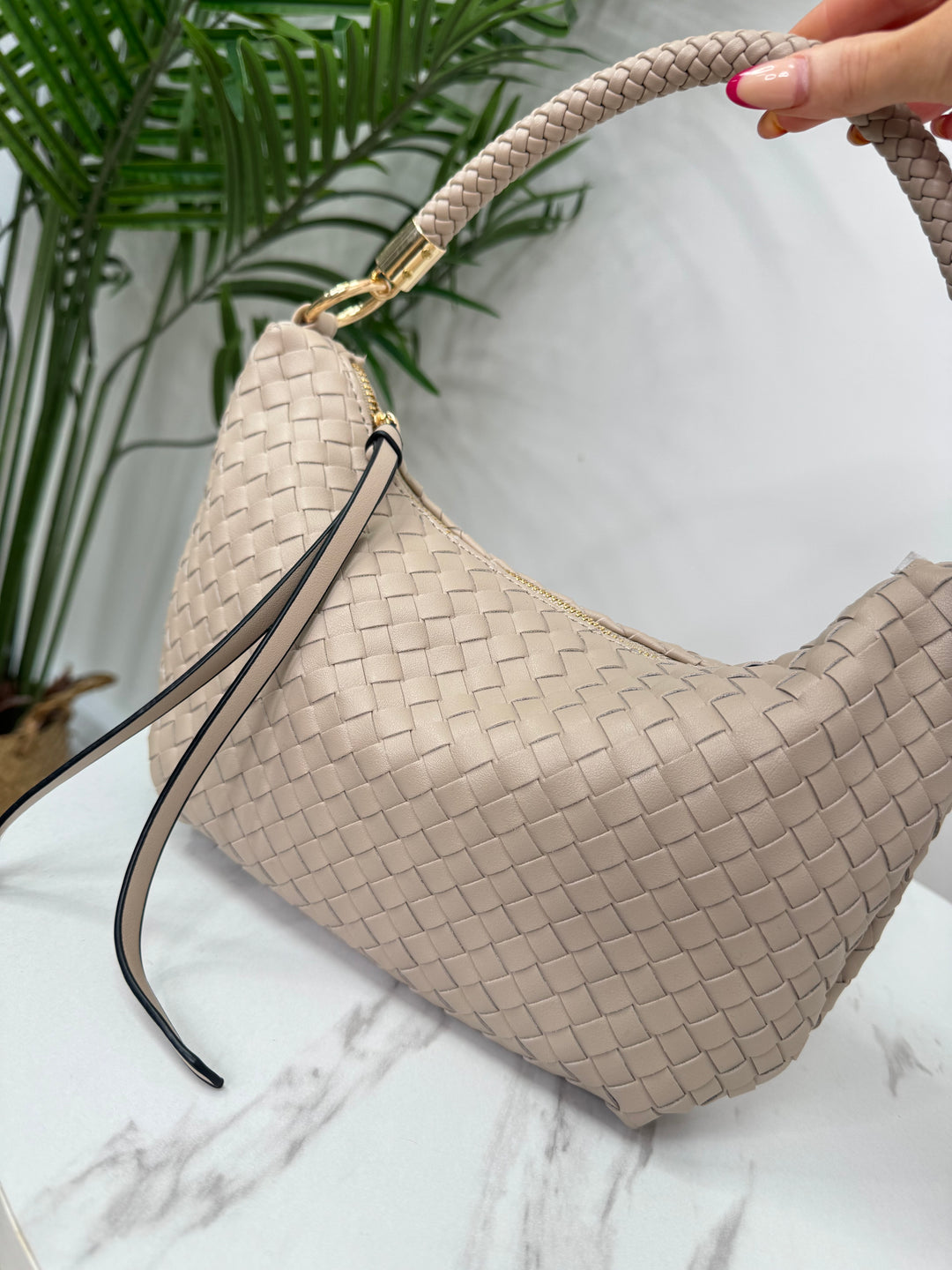 CrossPatch Bag - Beige