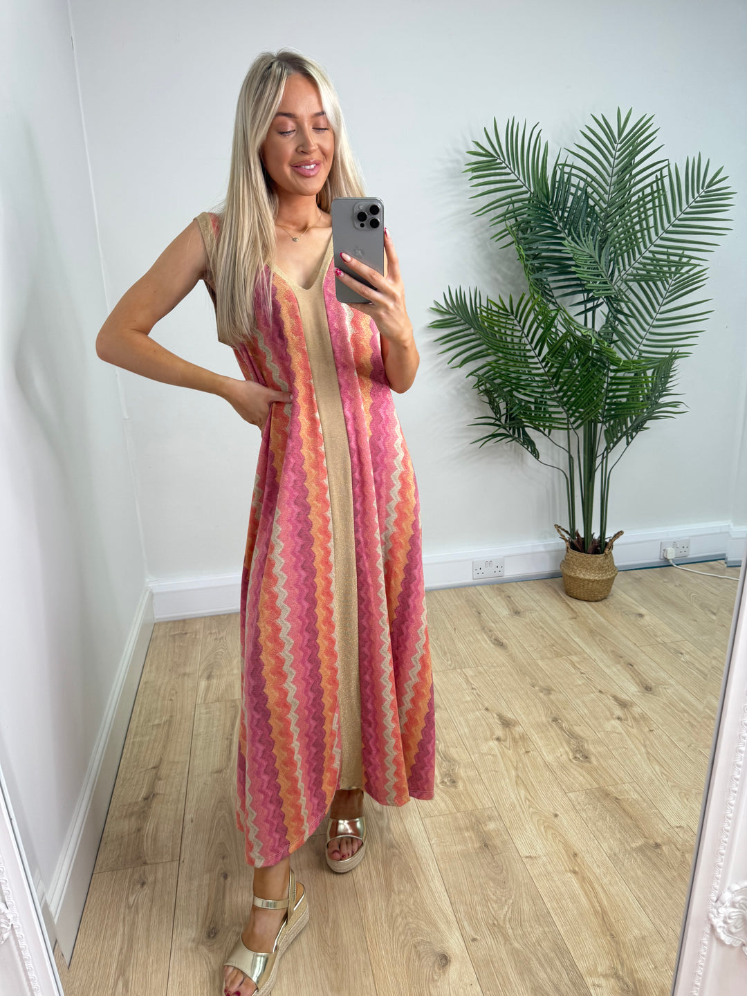 Maldives Dress - Pink