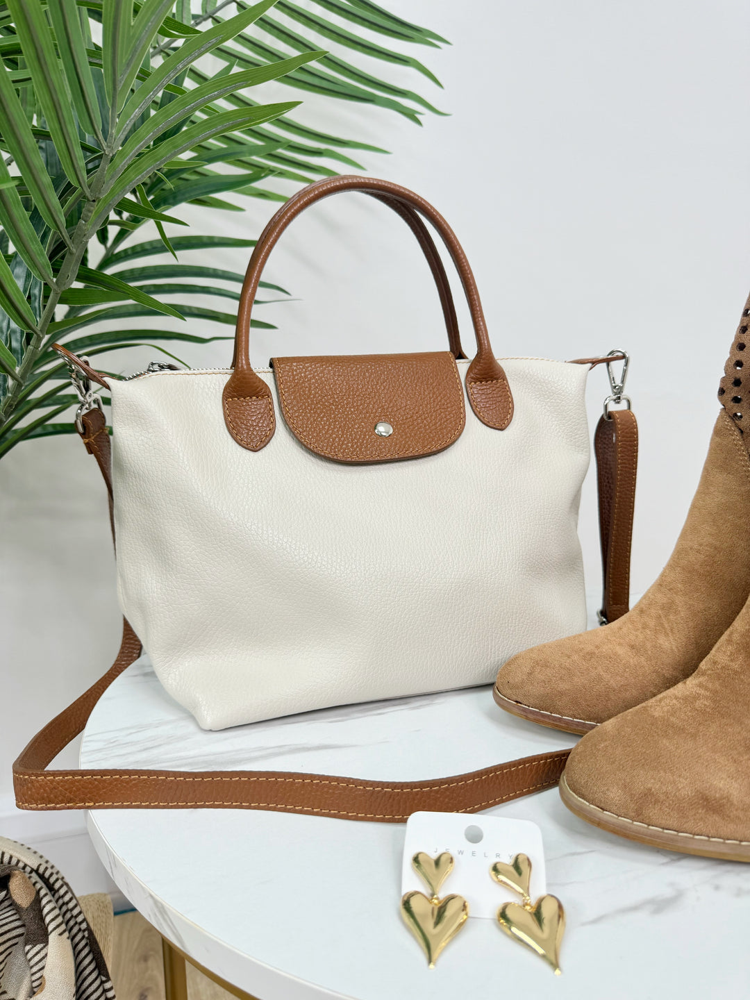 Large Estella Bag - Cream