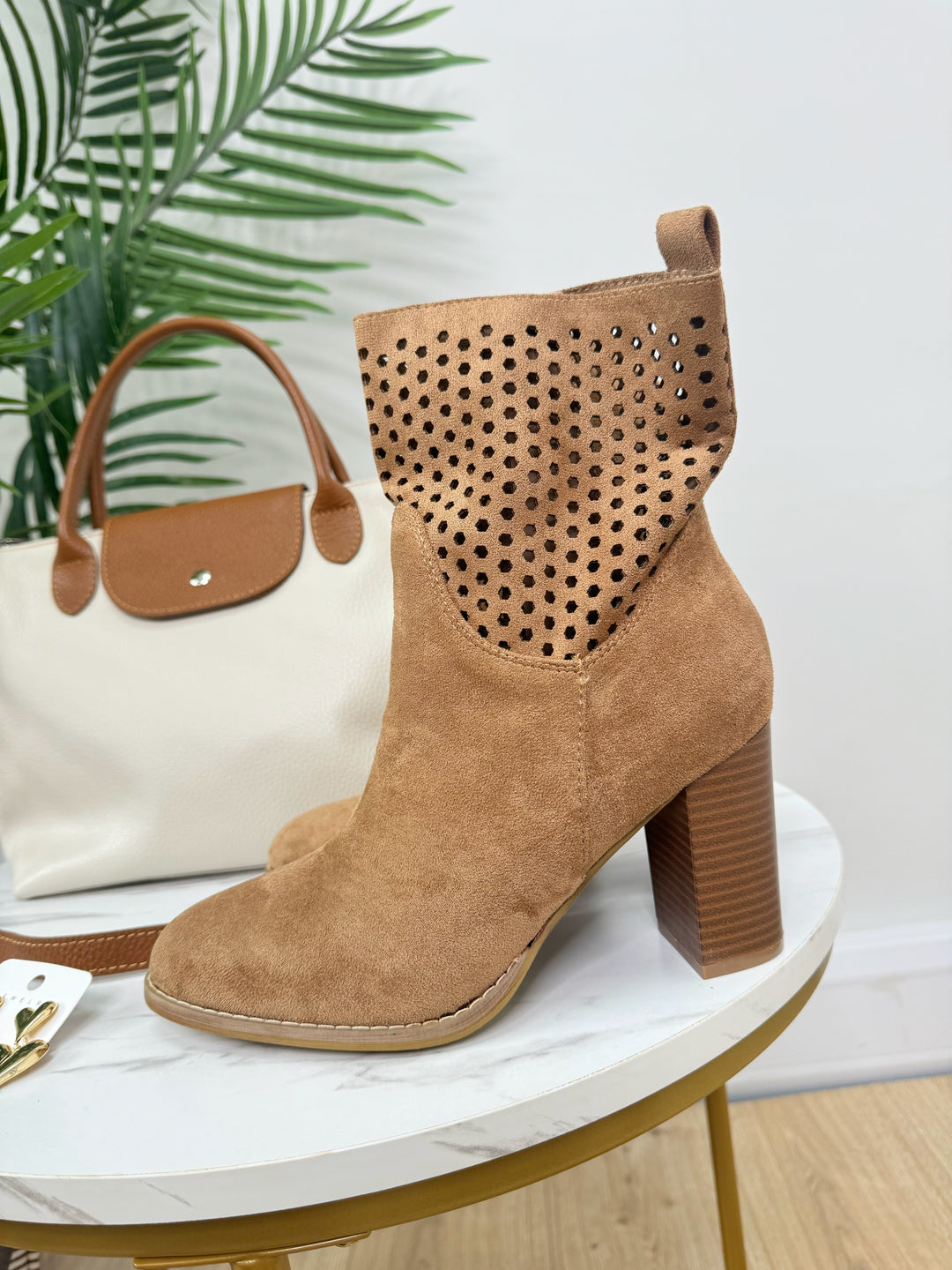 Bronty Boots - Camel