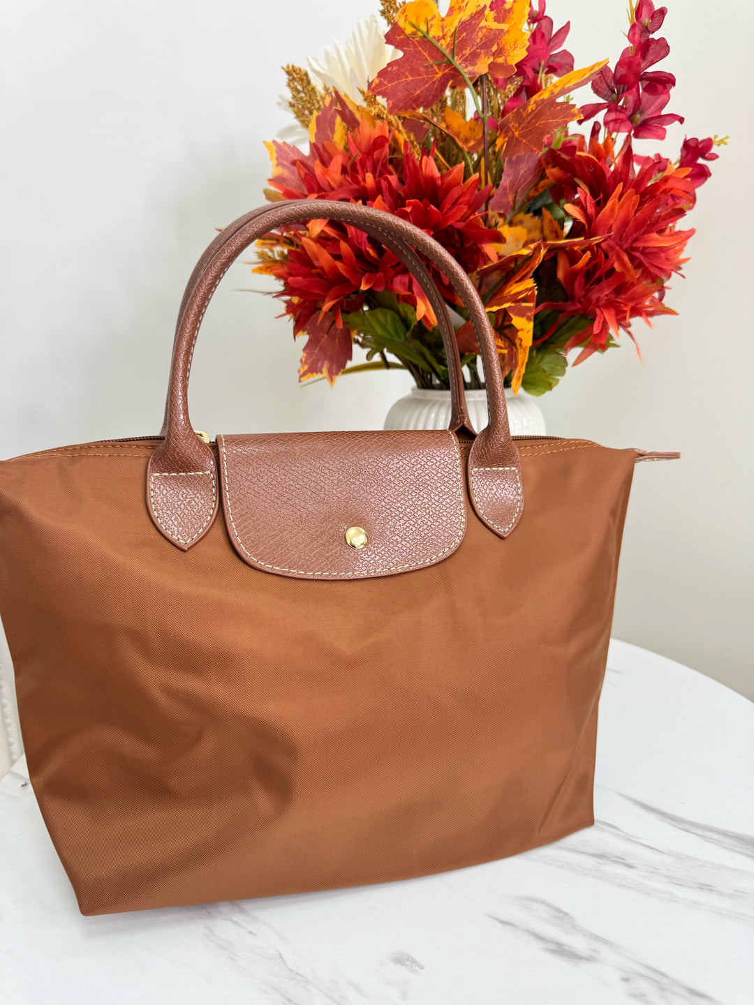 Medium Bianca Bag - Tan