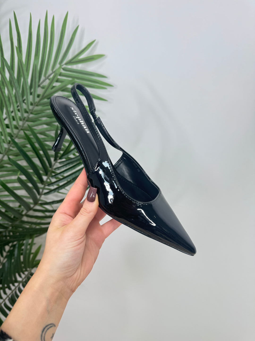 Jodie Kitten Heels - Black