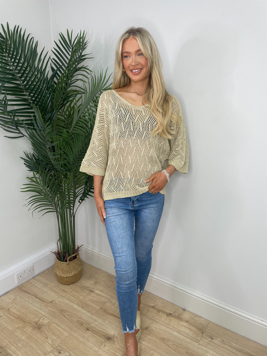 Helma Gold Top