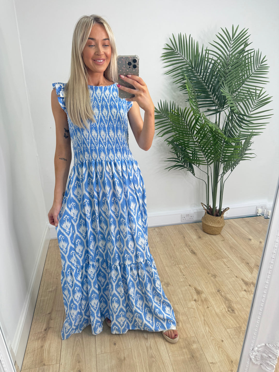 Jezza Dress - Baby Blue