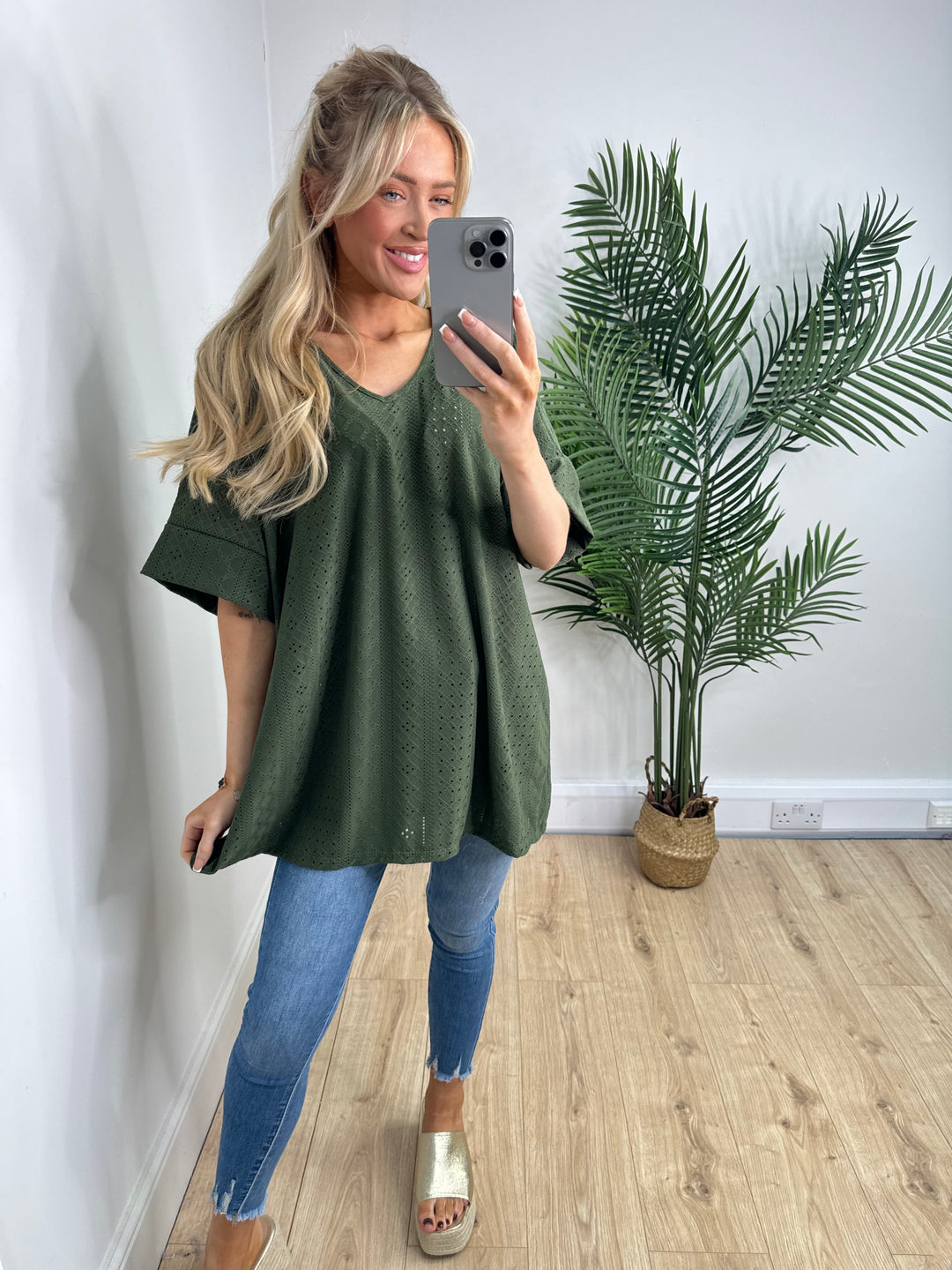 Sarah Top - Khaki