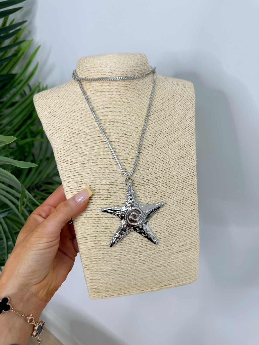 StarFish Necklace - Silver