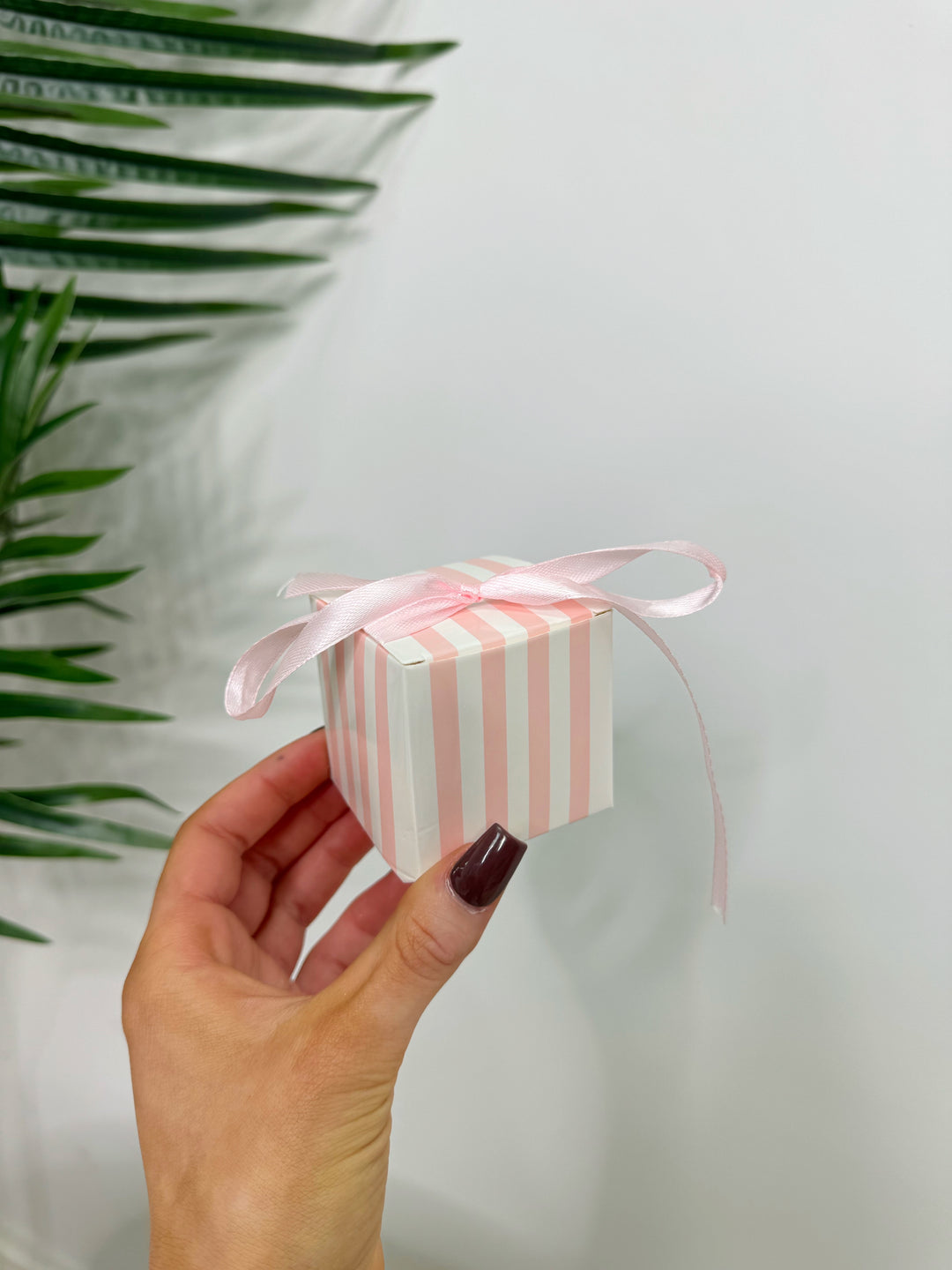 Small GiftBox - Pink Stripe