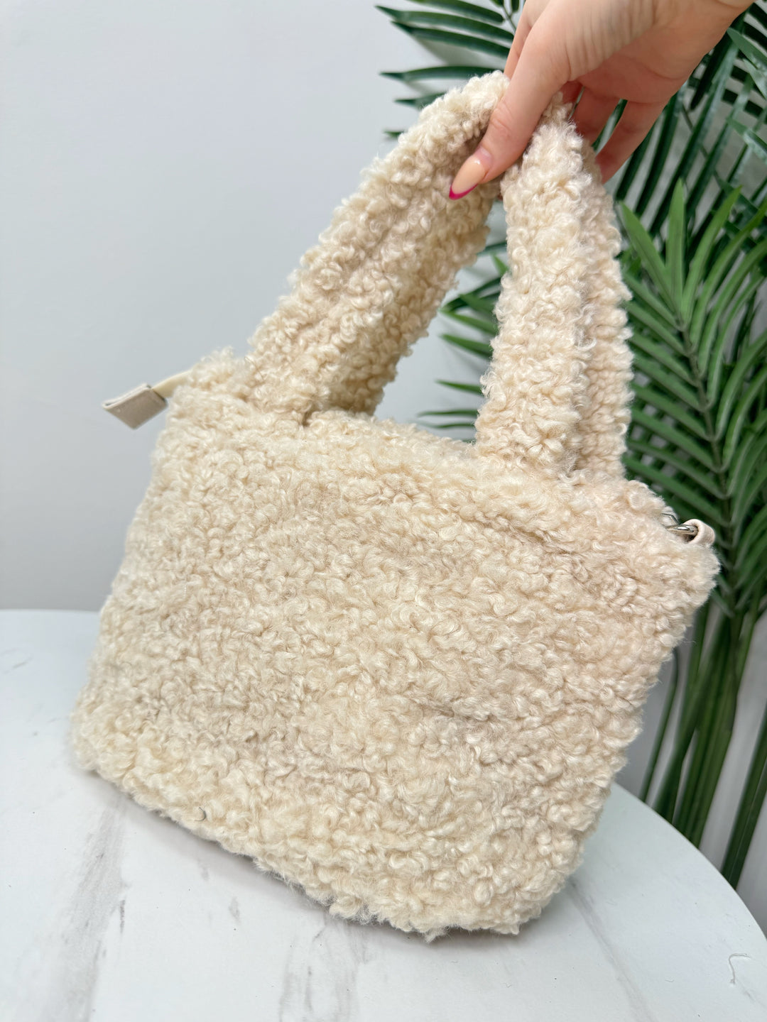 Teddy bag cream