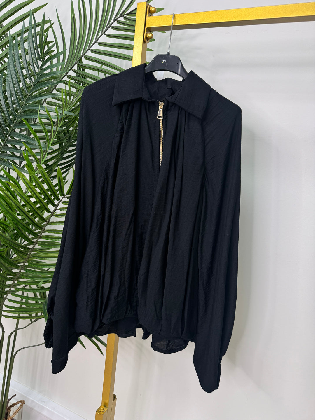 Jazmine Zip Jacket - Black