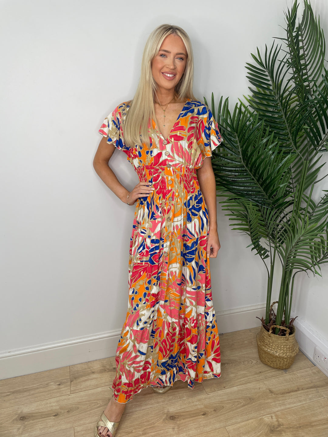 Rebecca Dress - Orange
