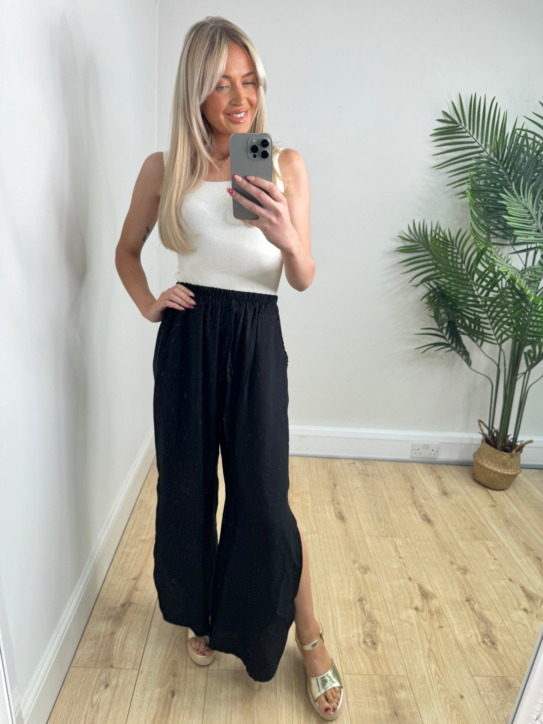 Flora Trousers - Black