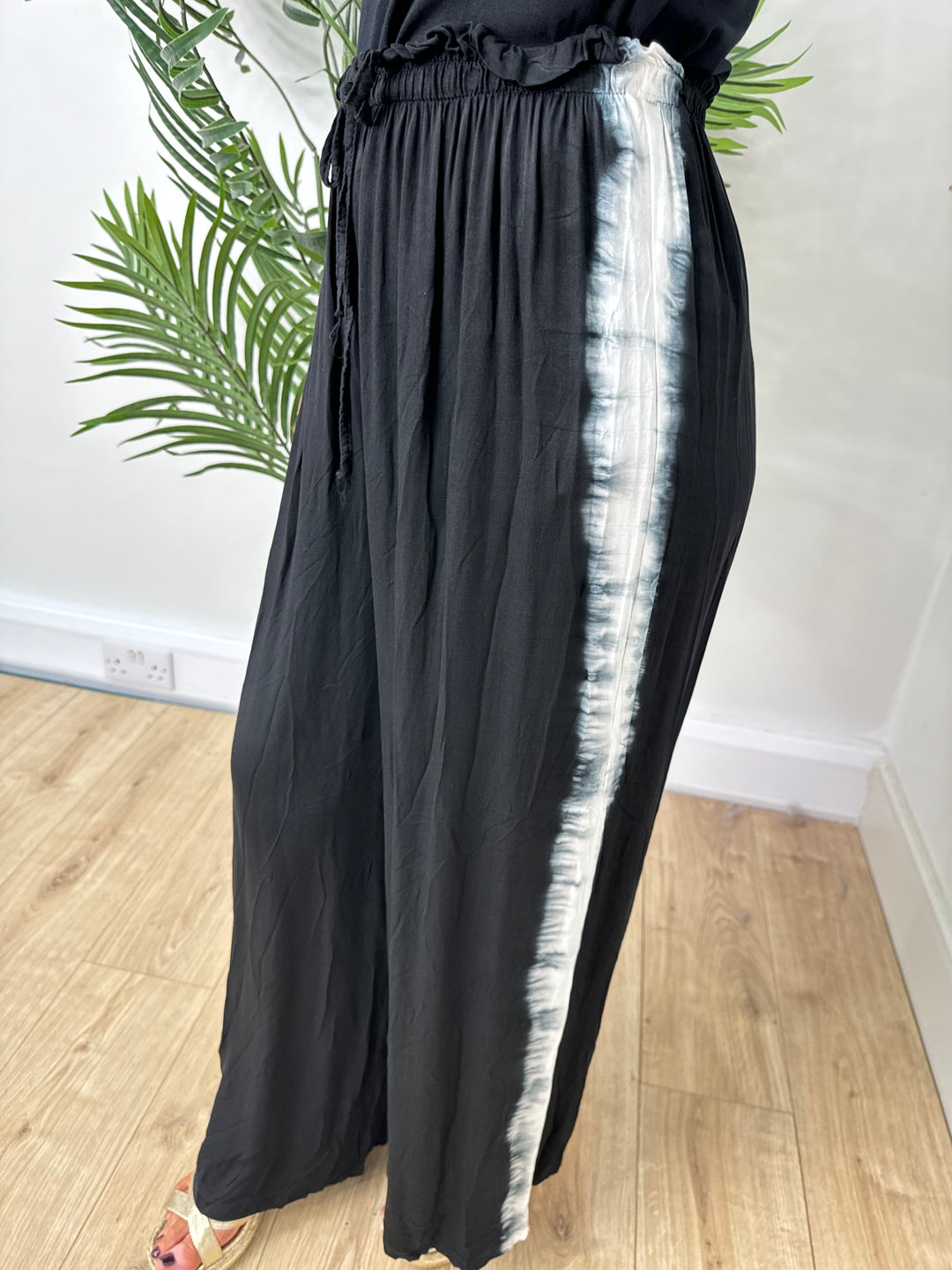 Dylan Tiedye Trousers - Black