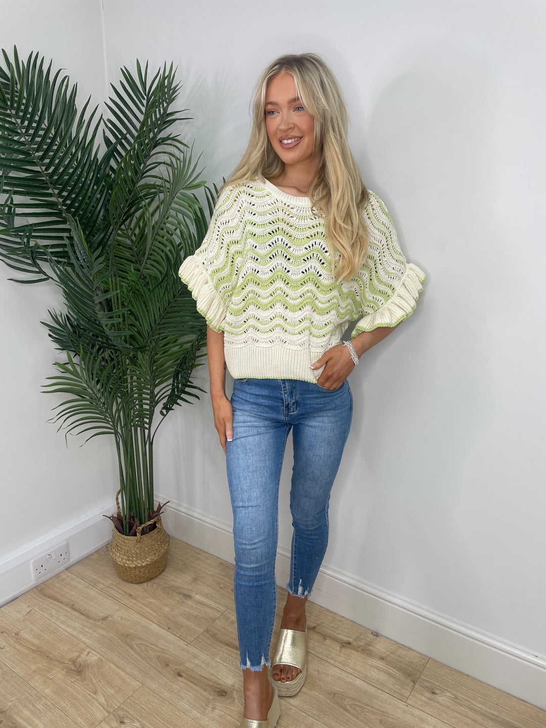 Ophelia Top - Lime
