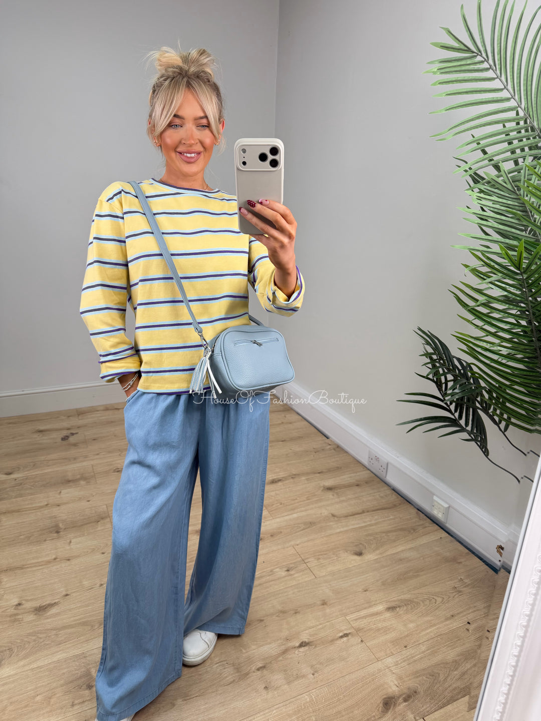 Briella Sweatshirt Tshirt - Lemon