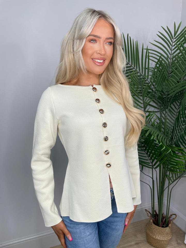 Beatrice Top - Cream