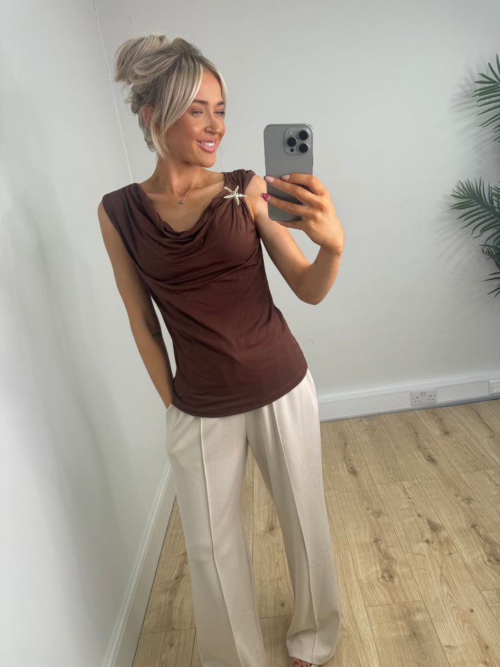 Starfish Top - Chocolate