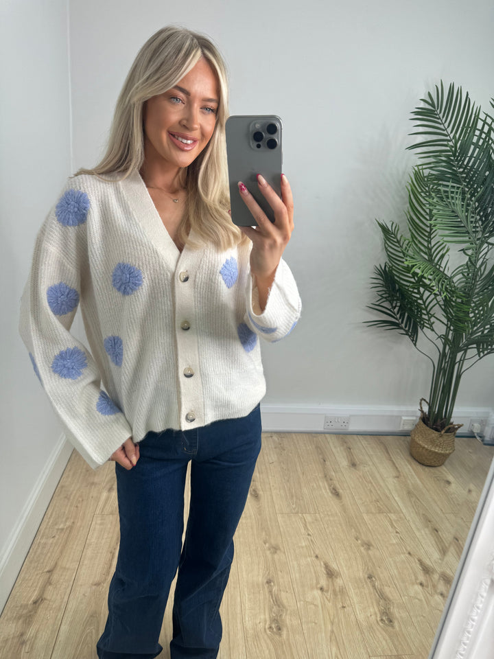 Birdie Cardigan - Blue
