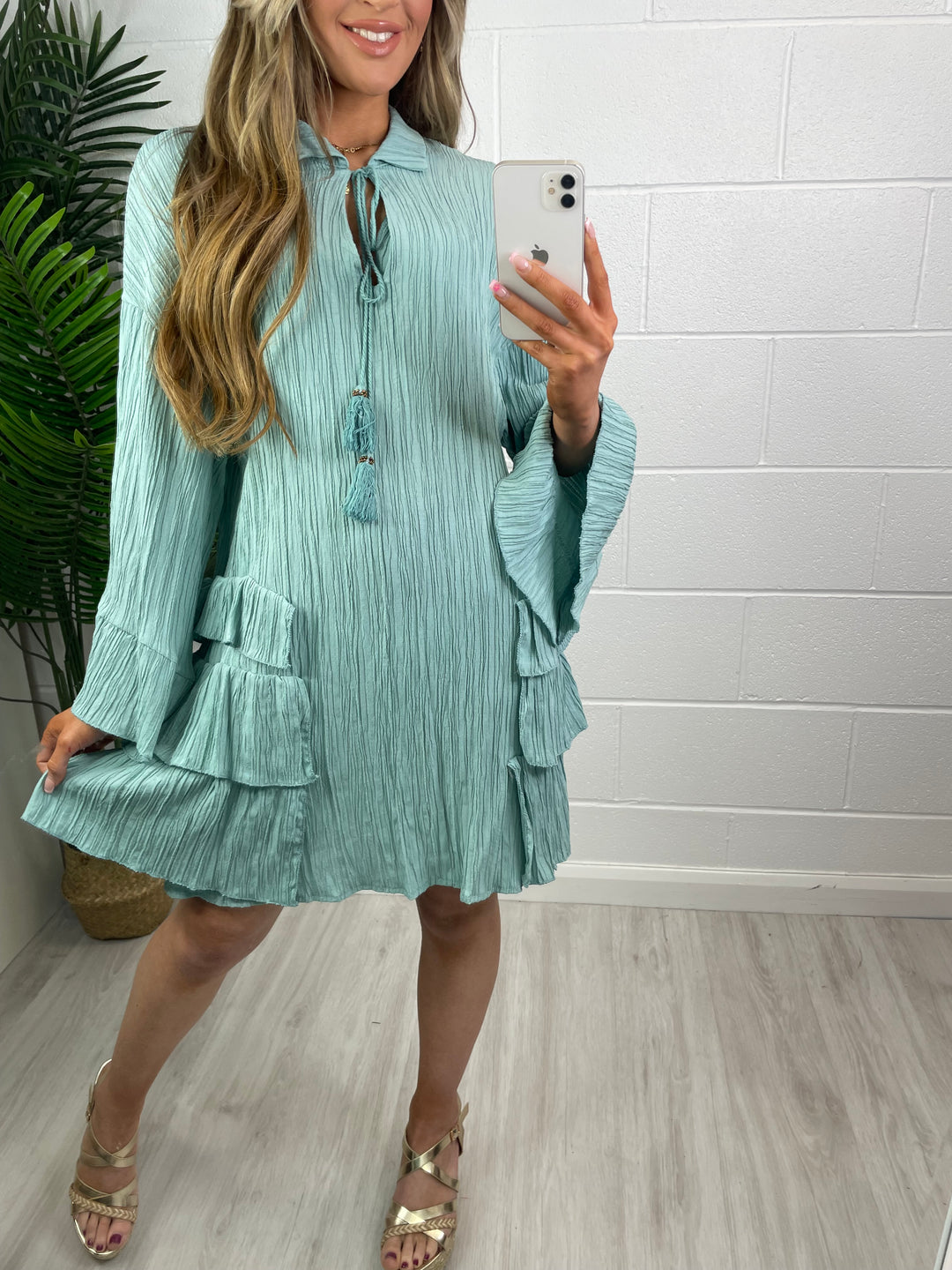 Dolly Dress - Teal