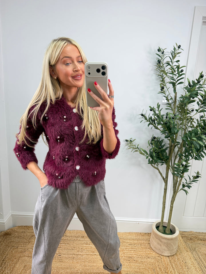 Skye Knit - Wine