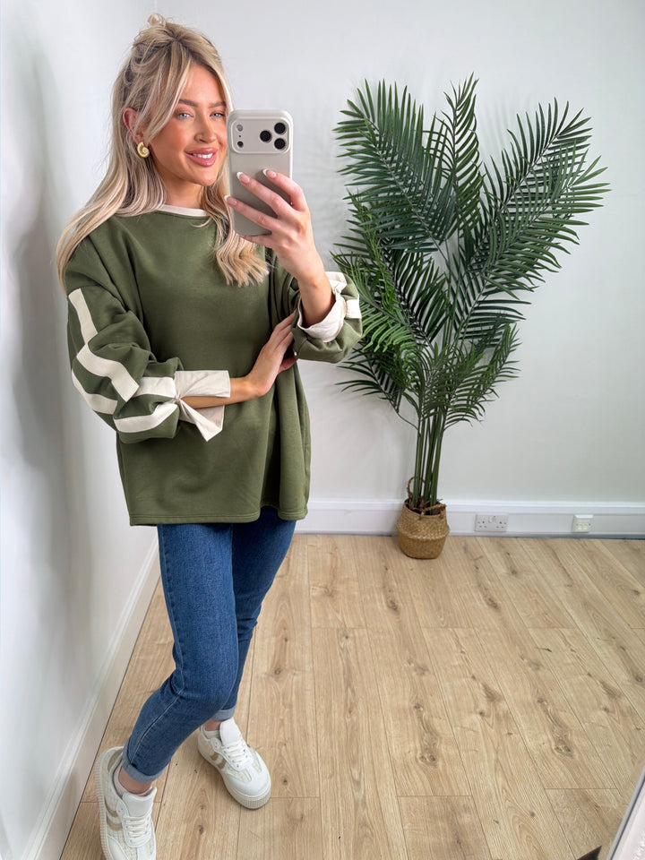 Lenette Sweatshirt - Khaki