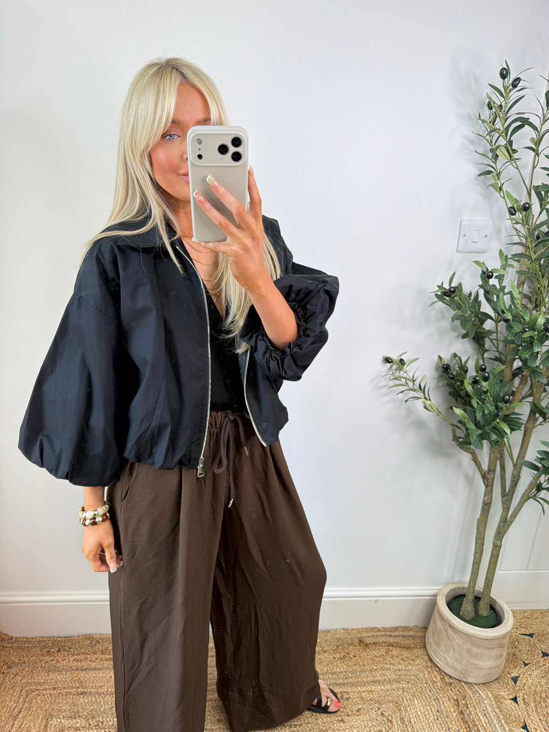 Paloma Bomber - Black
