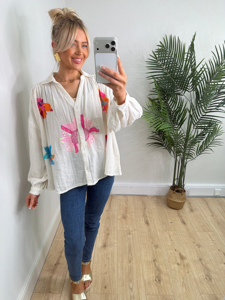 Tropics Shirt - Sequin