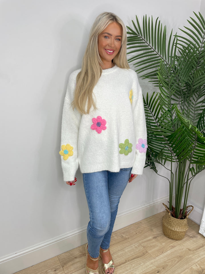 Daisy Jumper - Cream