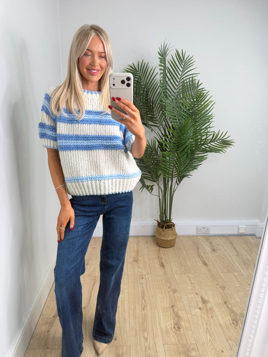 Cleo Knit - Baby Blue