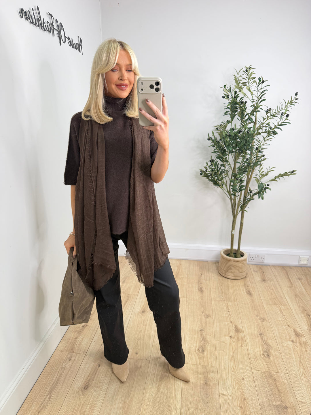 Everyday Scarf - Chocolate