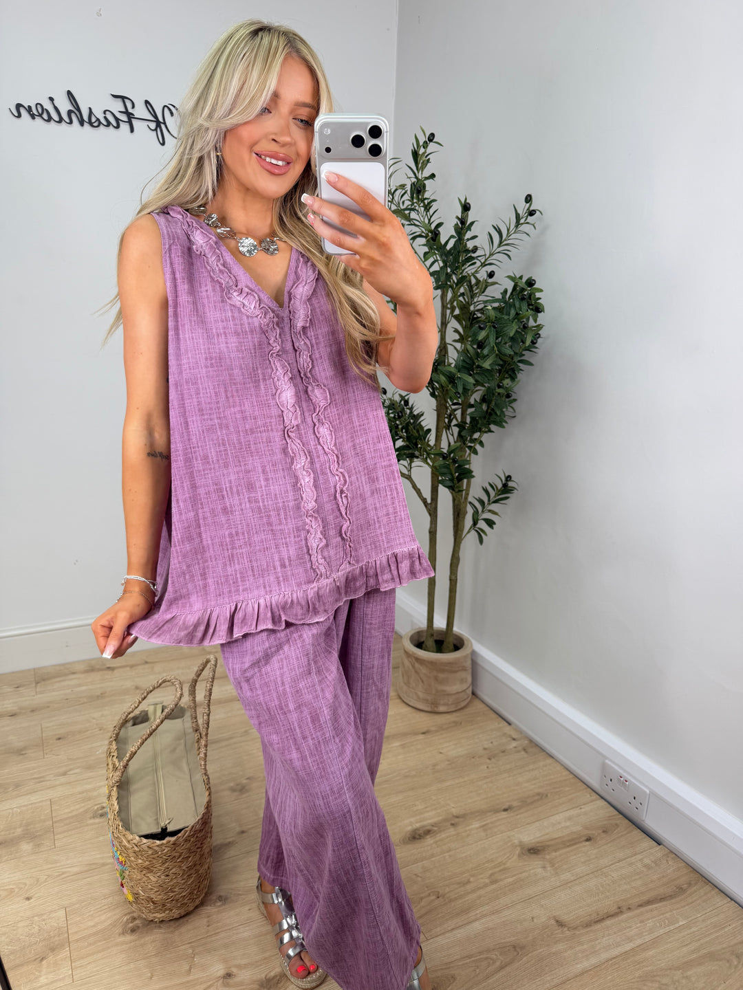 Morocco Top - Mauve