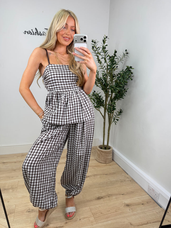 Valencia Co-Ord - Chocolate