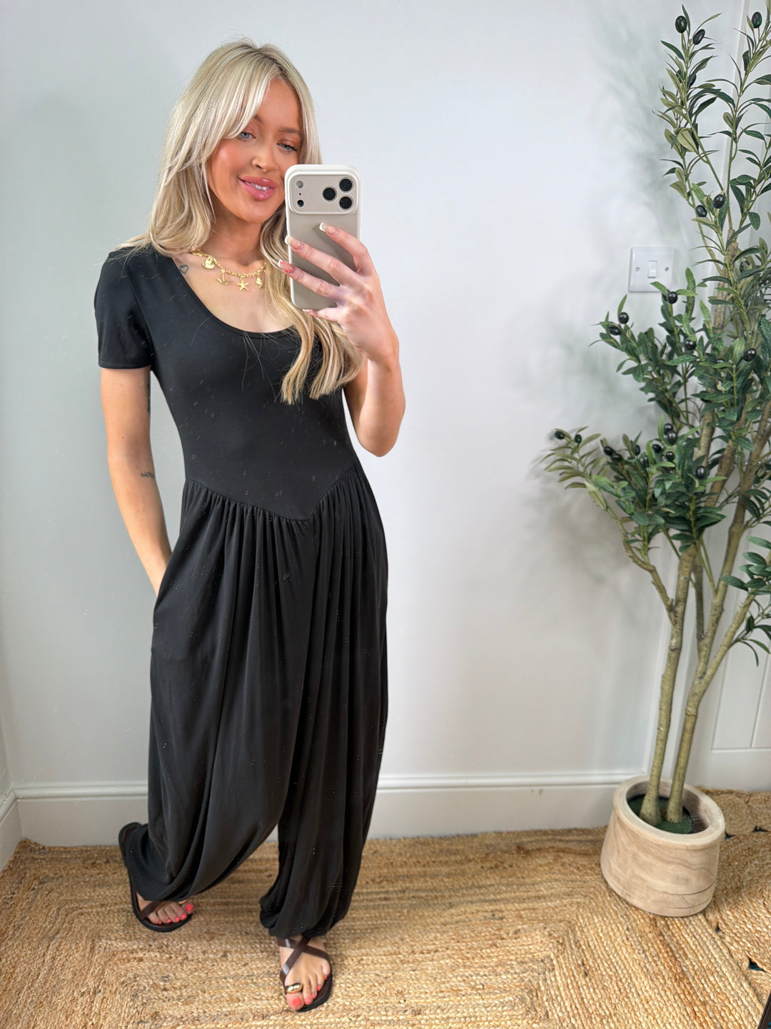 Virgo Jumpsuit - Black