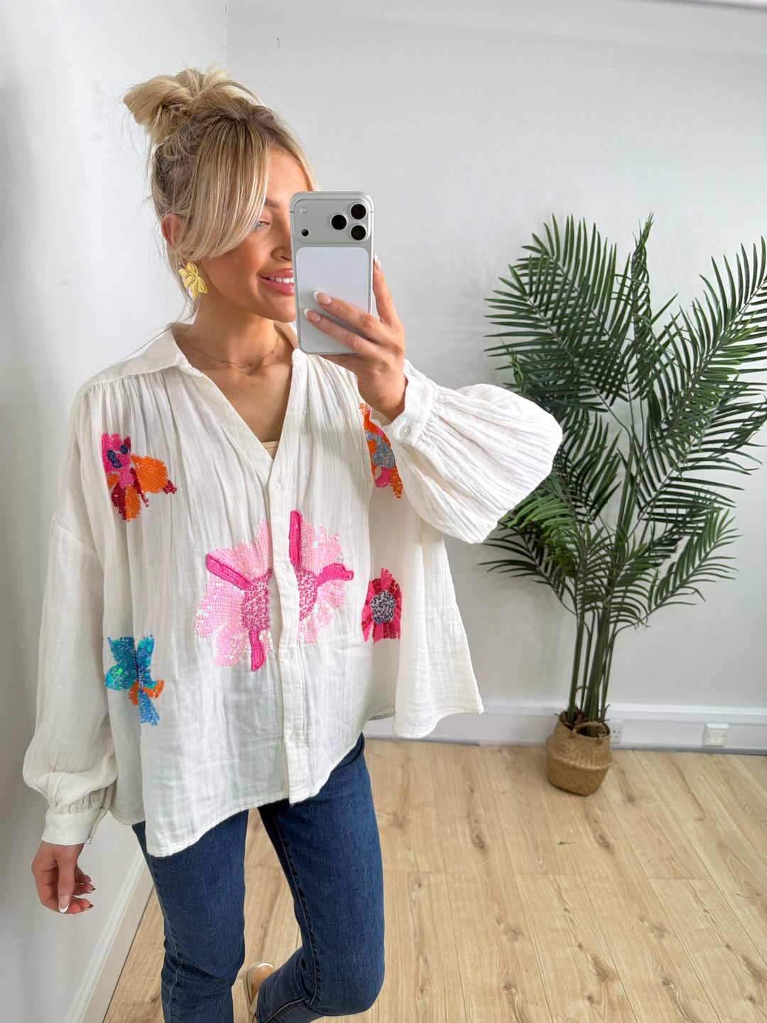 Tropics Shirt - Sequin