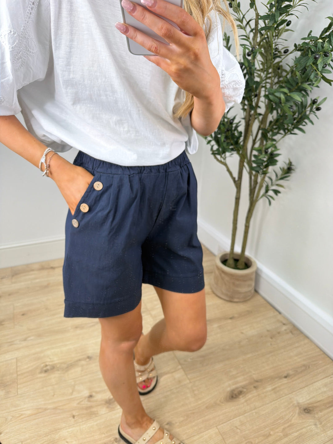 Imogen Magic Shorts - Navy