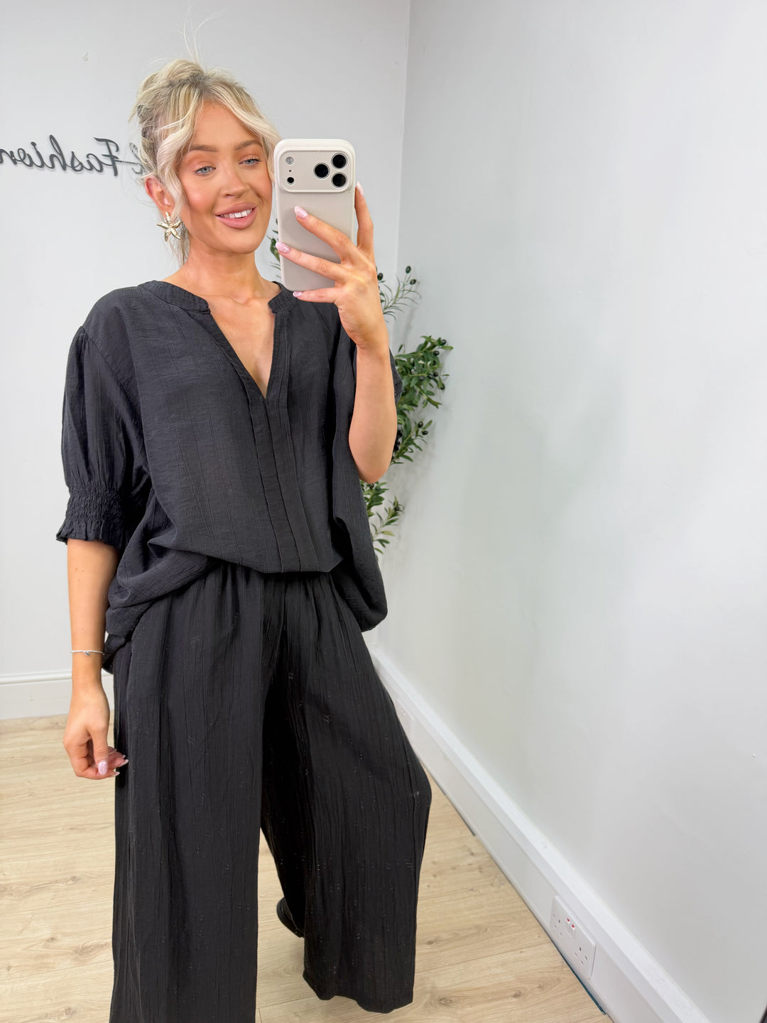 Pasha Top - Black