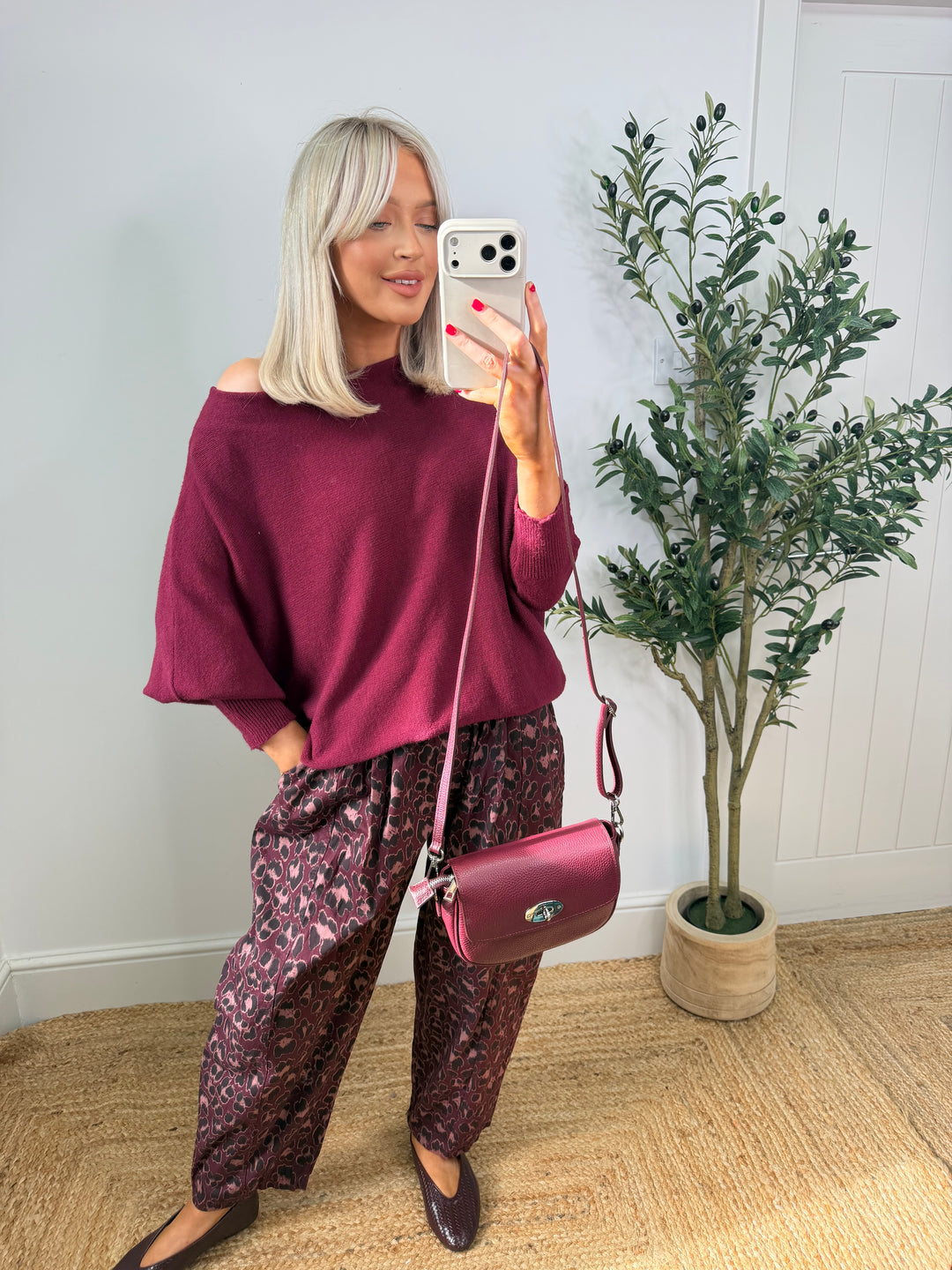 Classic Batwing - Wine