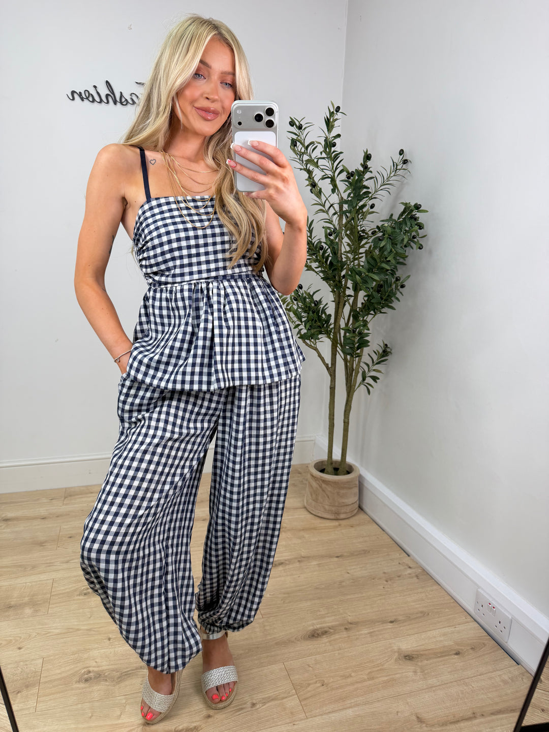 Valencia Co-Ord - Navy