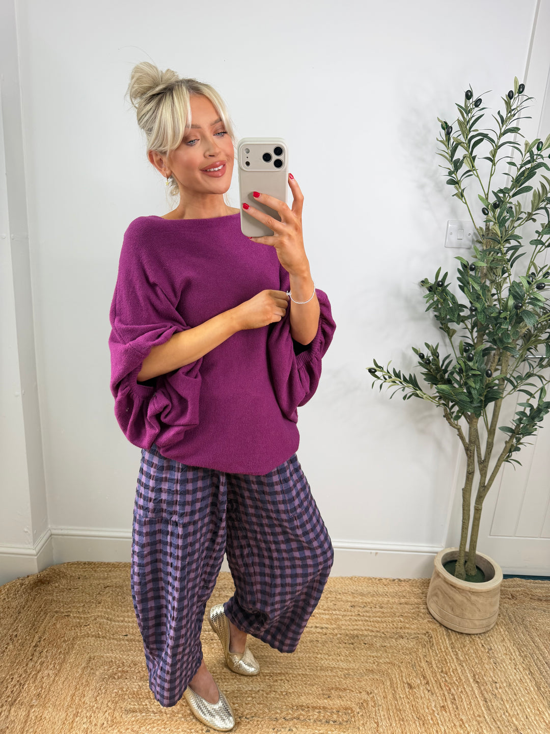 Kelly Knit - Berry