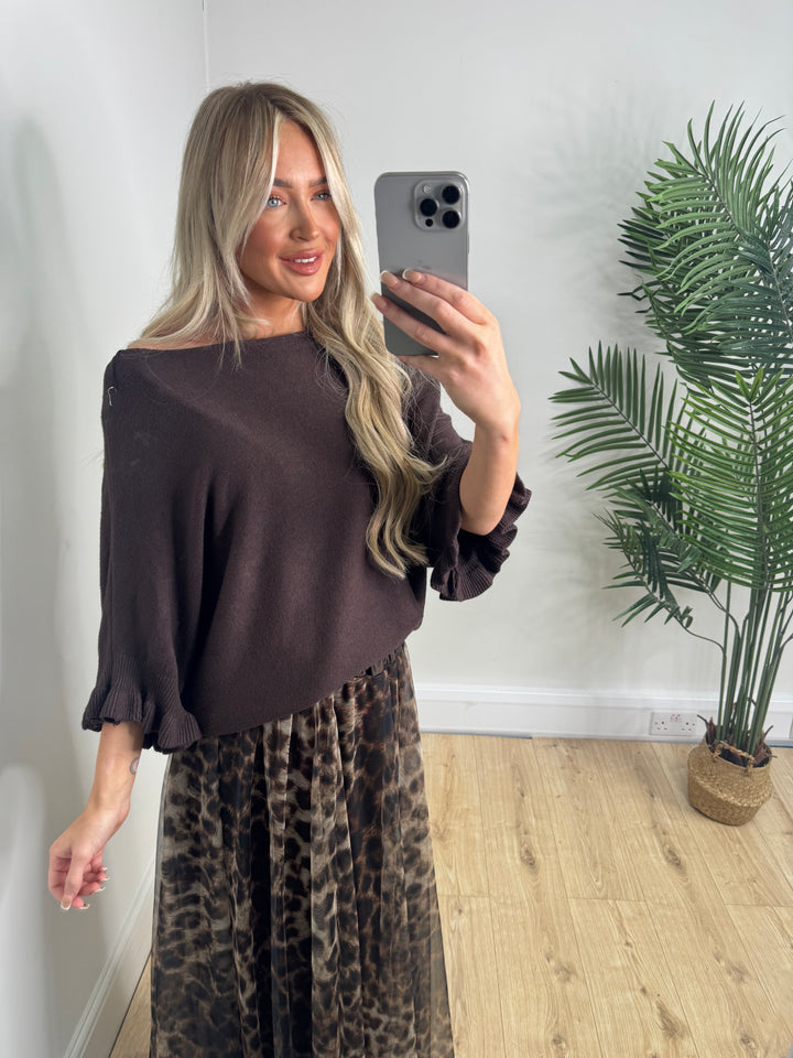 Jess Knit - Chocolate