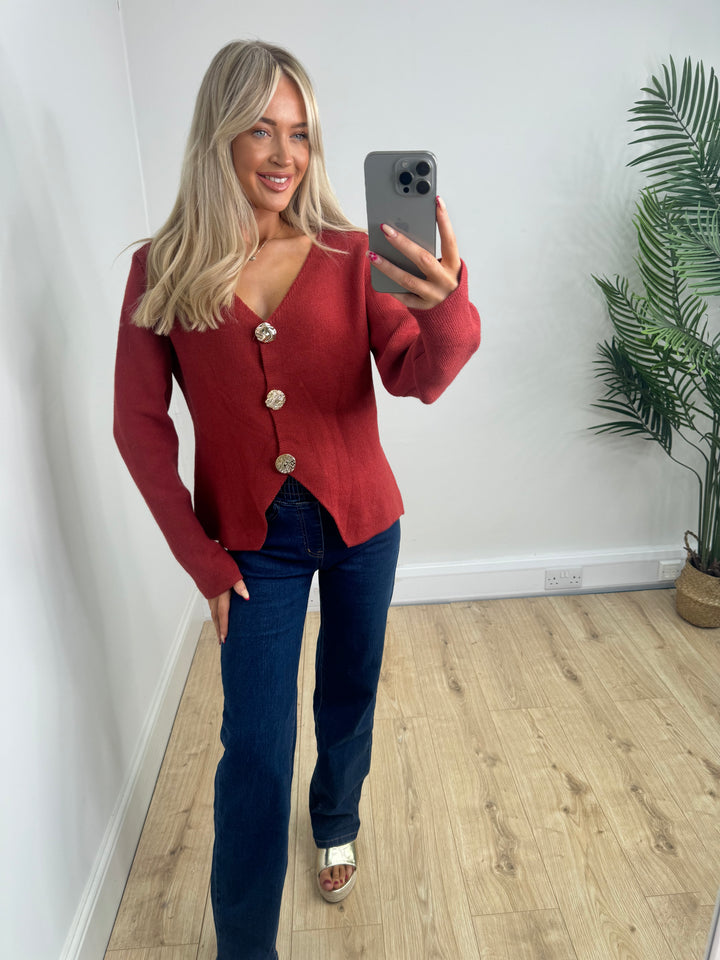 Ophelia Top - Rust