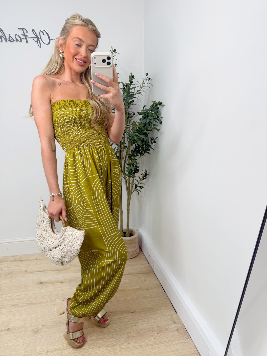 Vicki Jumpsuit - Lime