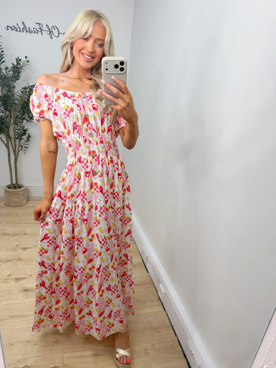 Lobster Magic Maxi - Red & Pink