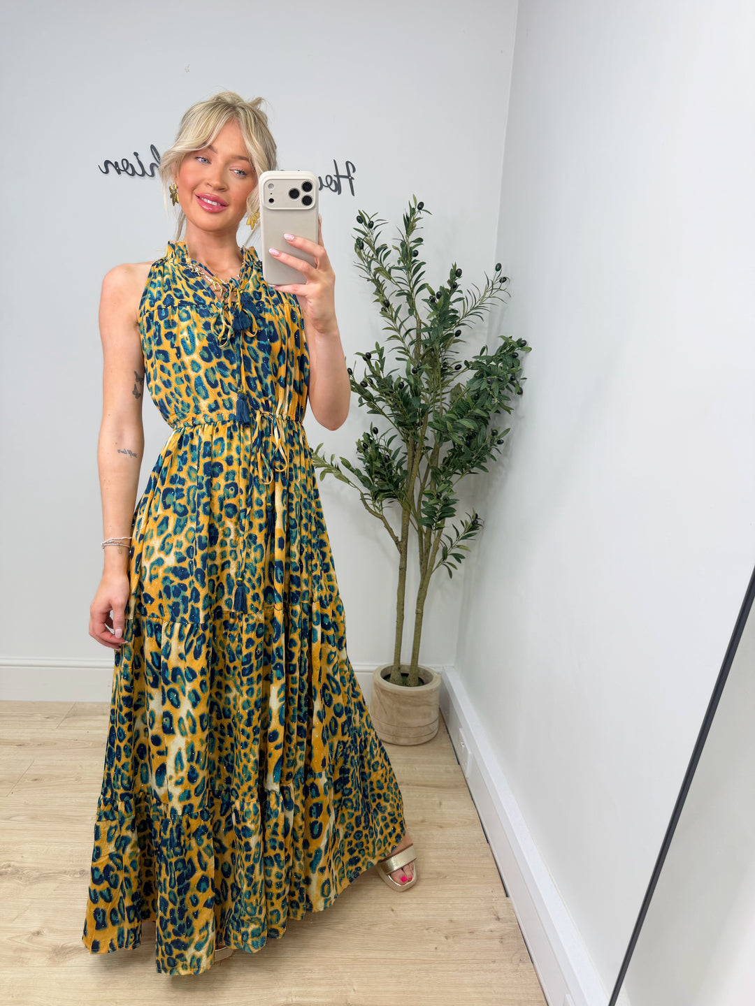 Kodie Leopard Dress