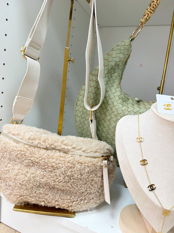 Teddy Sling - Cream