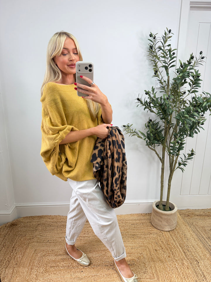 Kelly Knit - Pale Mustard