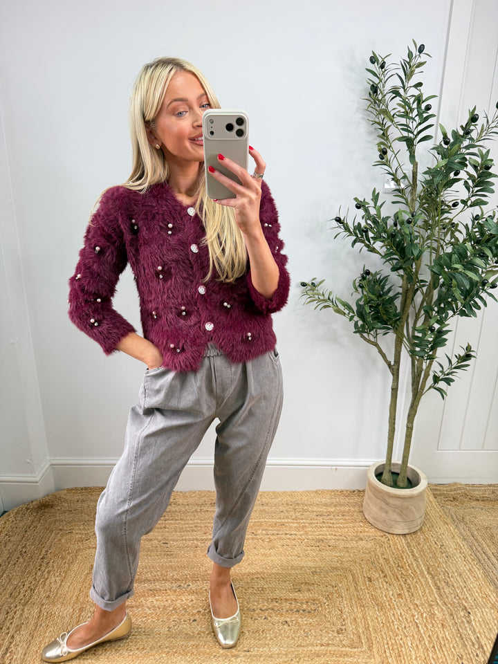 Skye Knit - Wine