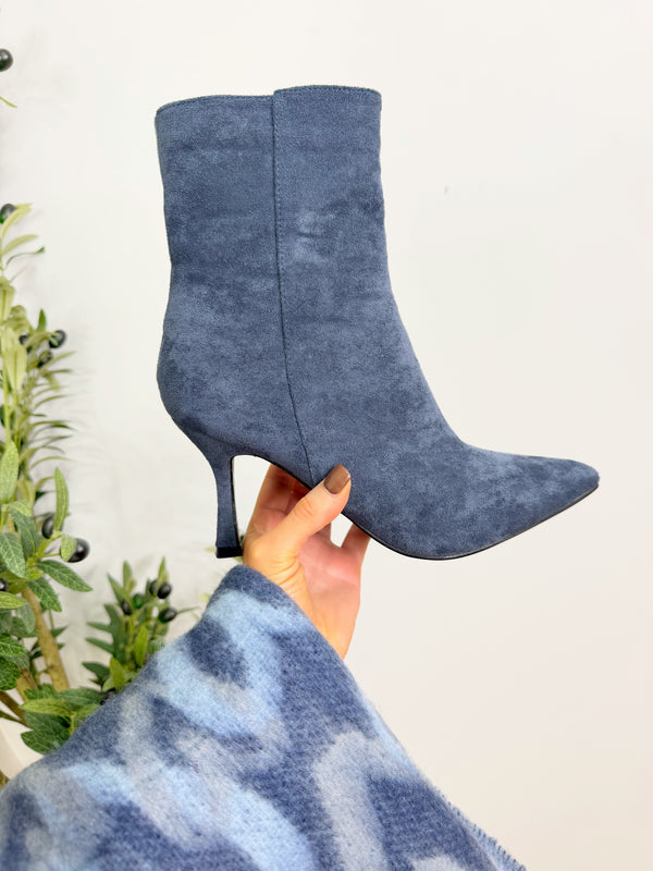 Dolly Boots - Denim Blue