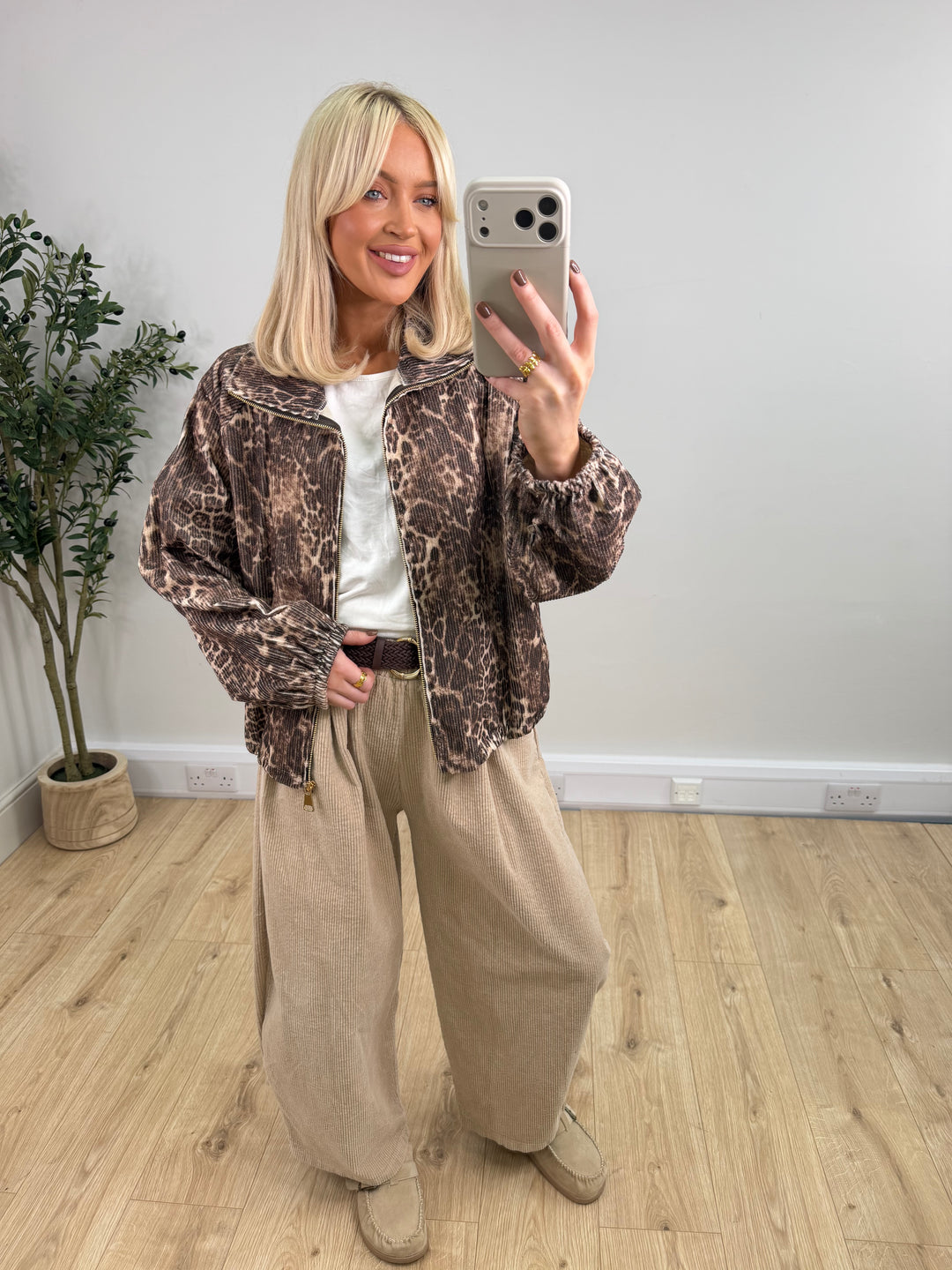 Amber Cord Jacket